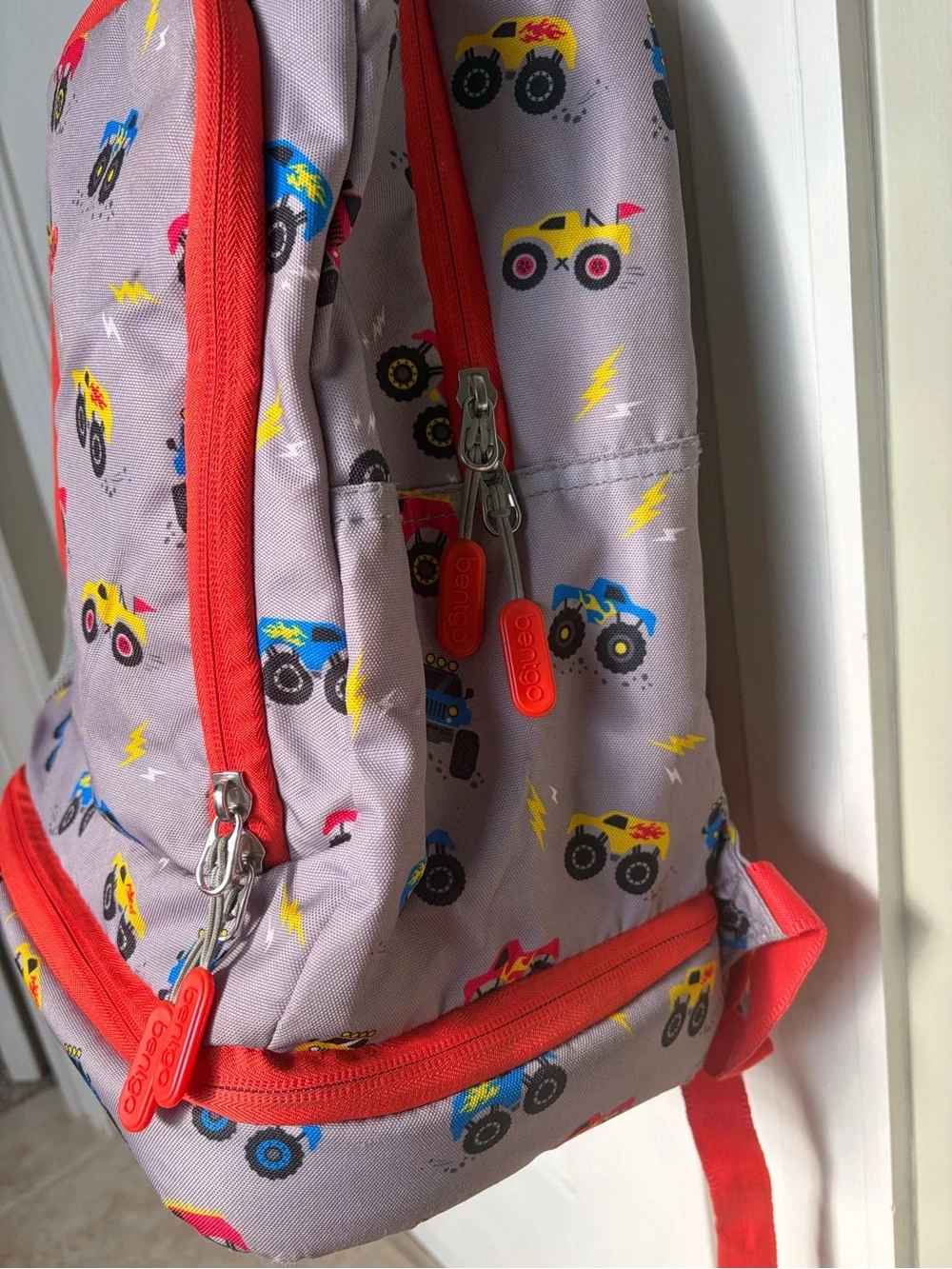 Bentgo Kids Monster Truck Backpack
